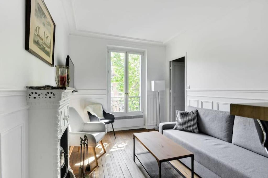 Charmant Appartement Entier A Montmartre Pour 4 París Exterior foto
